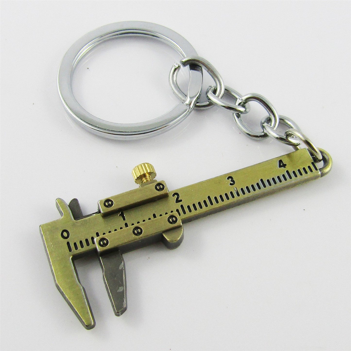 Vernier Caliper Keychain Keyring 110mm