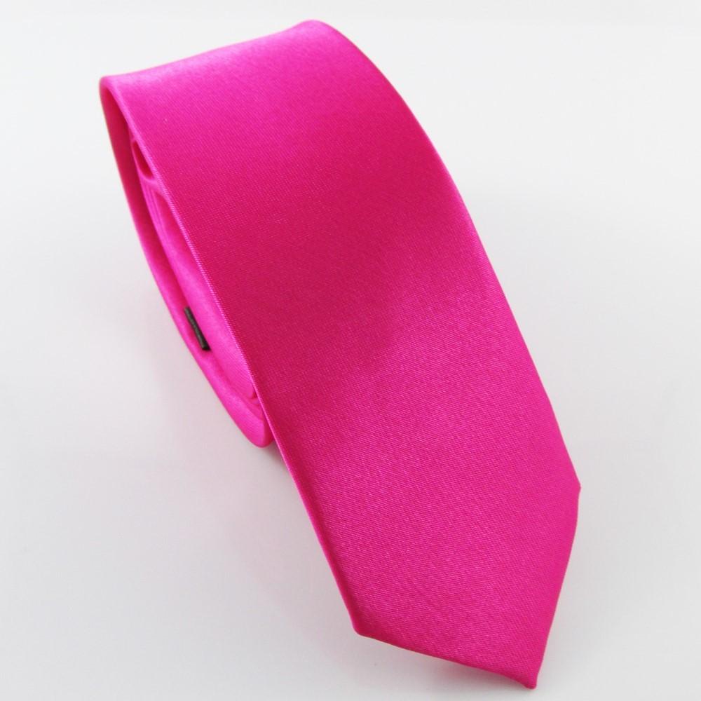 Mens Solid Colour Tie Silky Soft Touch Polyester Select from 23 colours!