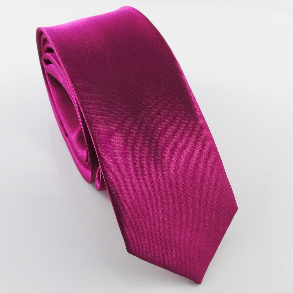 Mens Solid Colour Tie Silky Soft Touch Polyester Select from 23 colours!