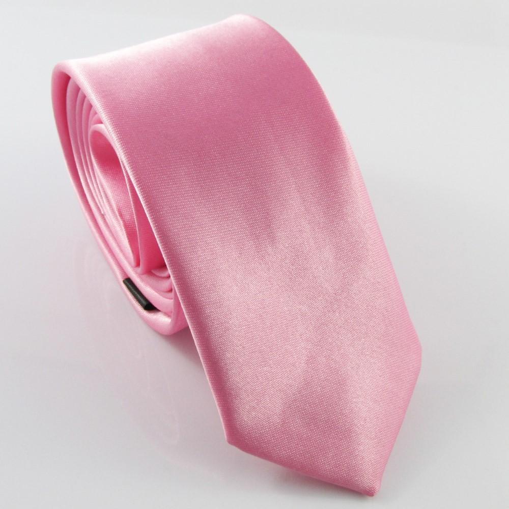 Mens Solid Colour Tie Silky Soft Touch Polyester Select from 23 colours!