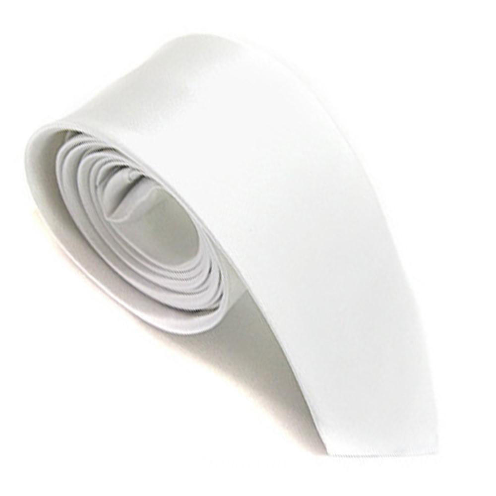 Mens Solid Colour Tie Silky Soft Touch Polyester Select from 23 colours!