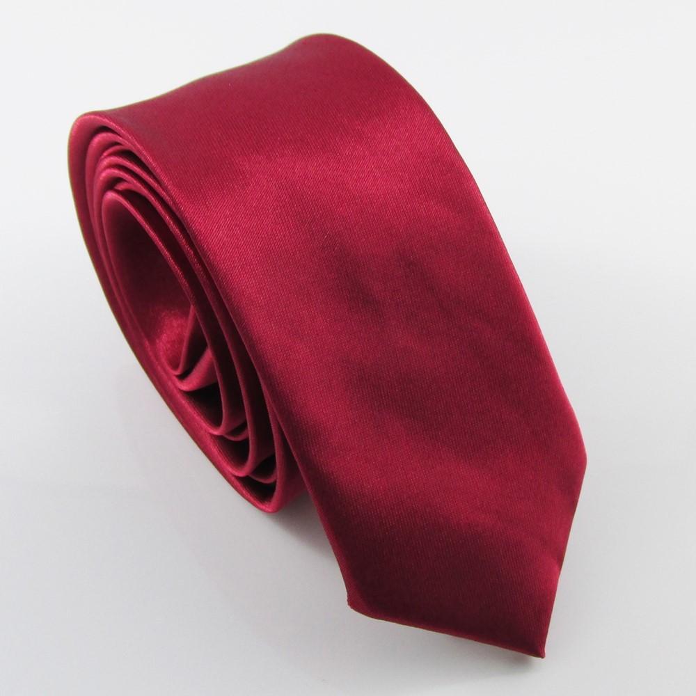 Mens Solid Colour Tie Silky Soft Touch Polyester Select from 23 colours!