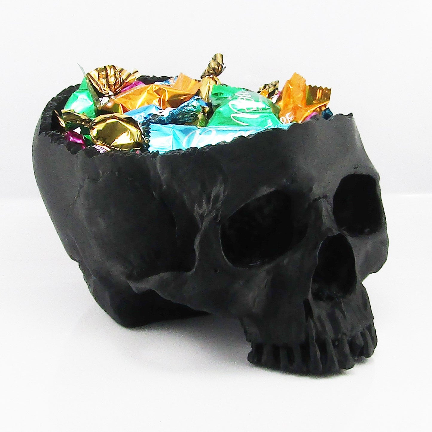 Halloween Spooky Skull Candy Bowl Planter 3D Printed Halloween Decor