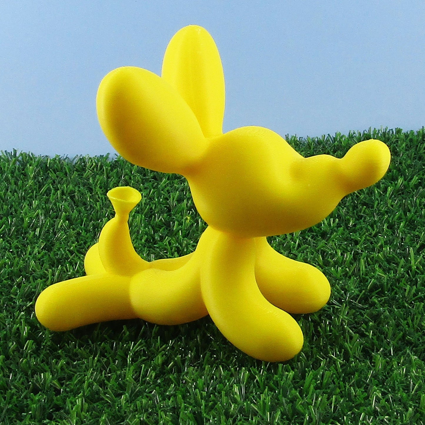 Cute Balloon Dog 3D Printed in your choice of colour