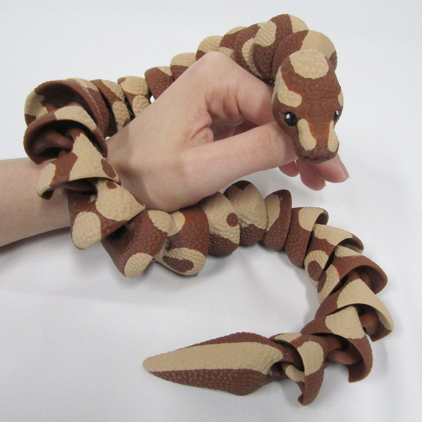 Articulated Flexi Snake 3D Fidget Toy Desk Decoration 600mm long