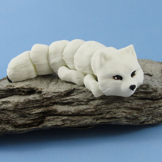 Articulated Baby Artic Wolf 3D Fidget Toy Desk Decoration Gift