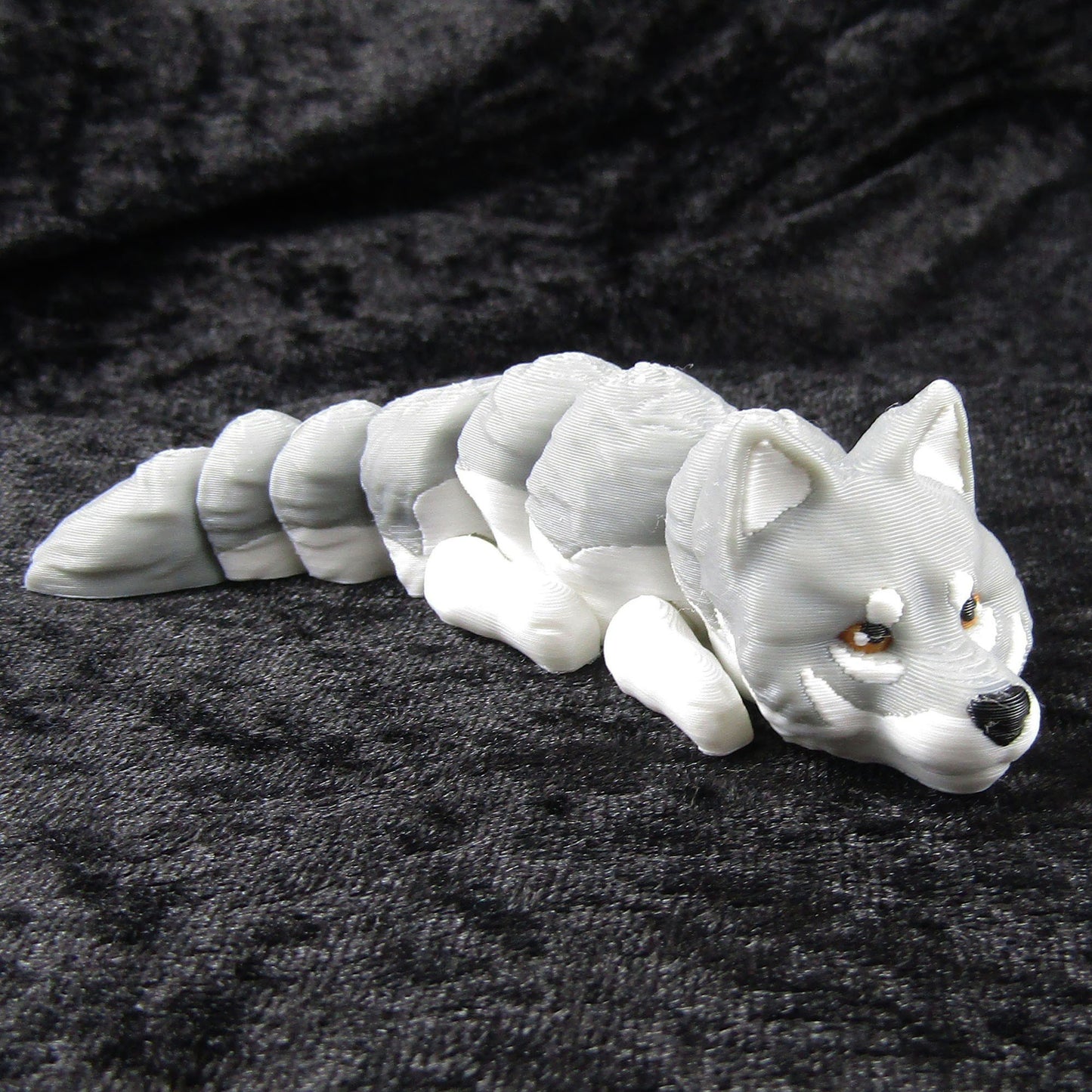 Articulated Baby Wolf and Flying Wolf 3D Fidget Toy Desk Decoration Gift