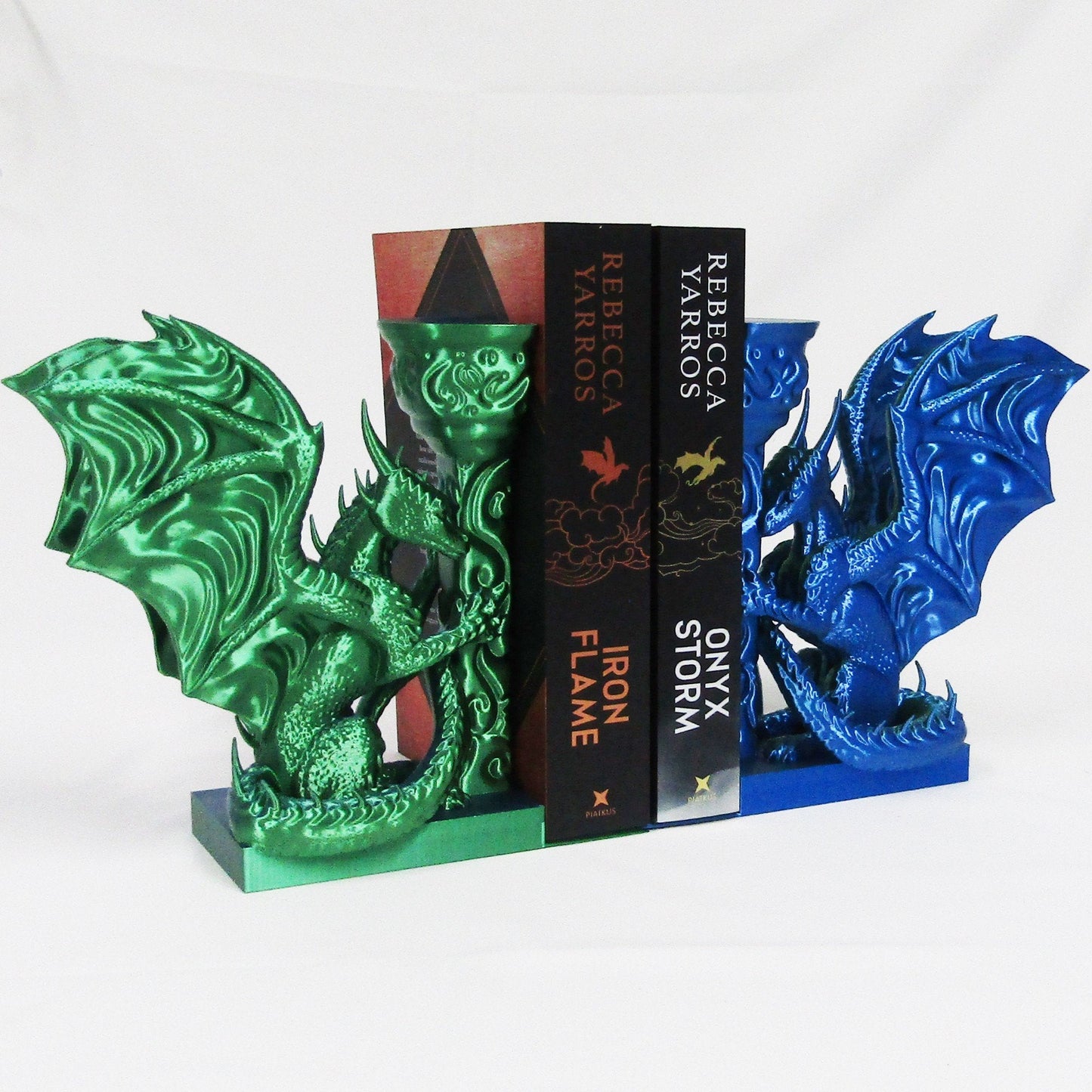 Pair of Dragon Book Ends Choose colours