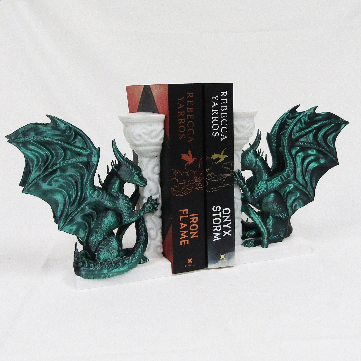 Pair of Dragon Book Ends Choose colours