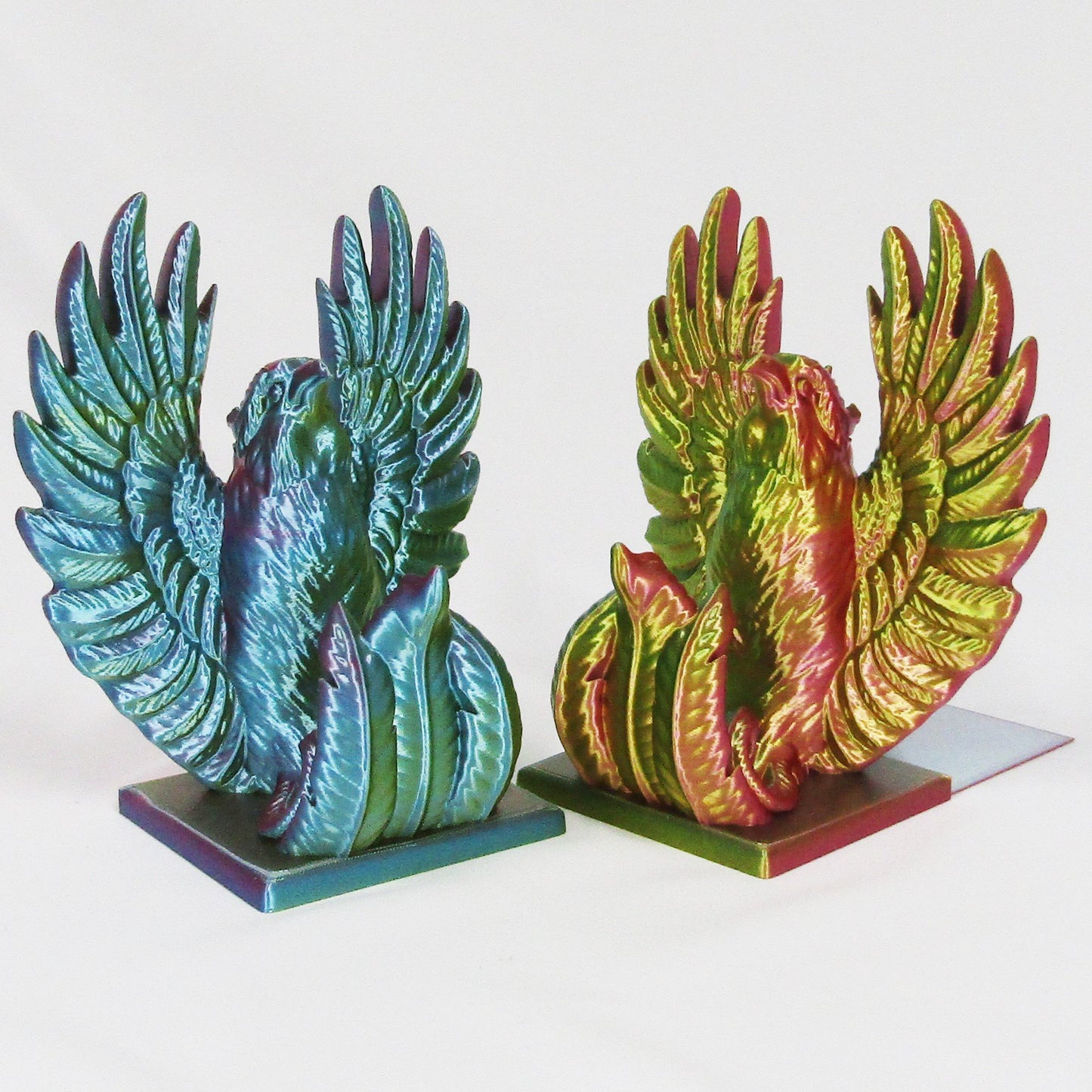 Phoenix Book Ends Choice of size and colour