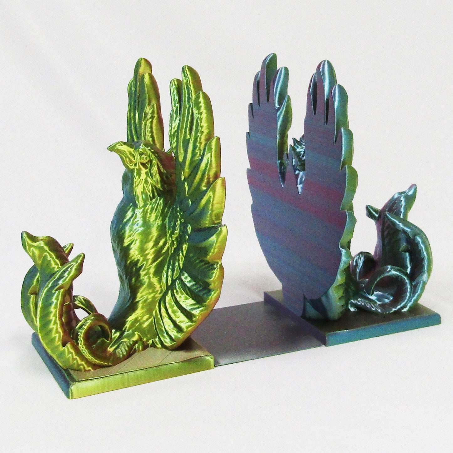 Phoenix Book Ends Choice of size and colour