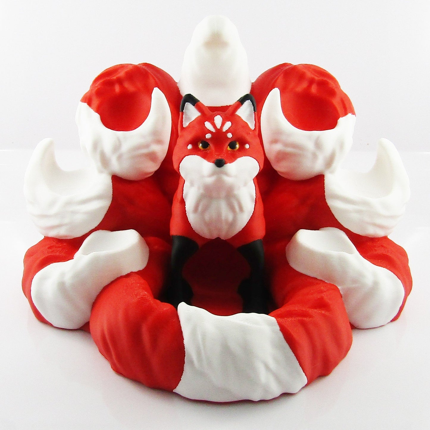 Kitsune Fox Dice Tower and Holder with choice of colours