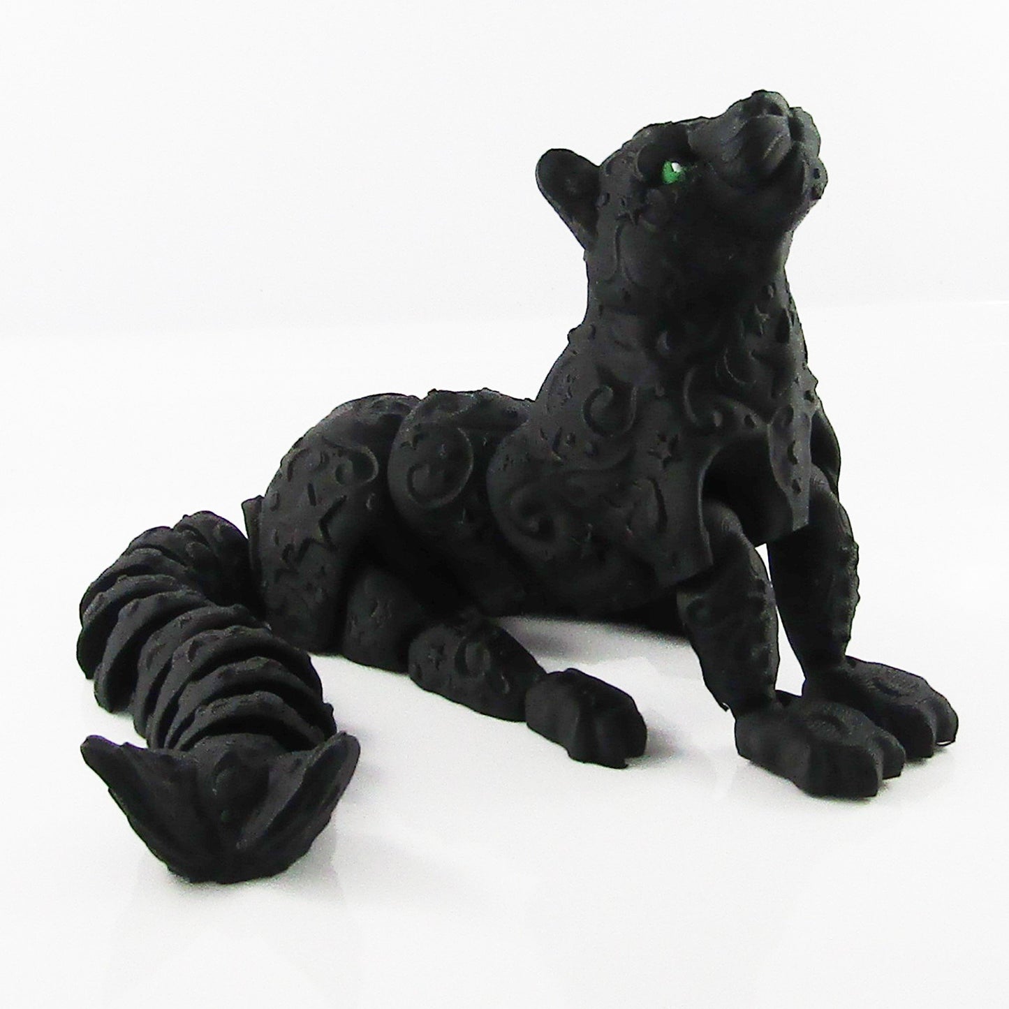 Articulated Posable Black Panther 3D Fidget Toy Desk Decoration Pick Size