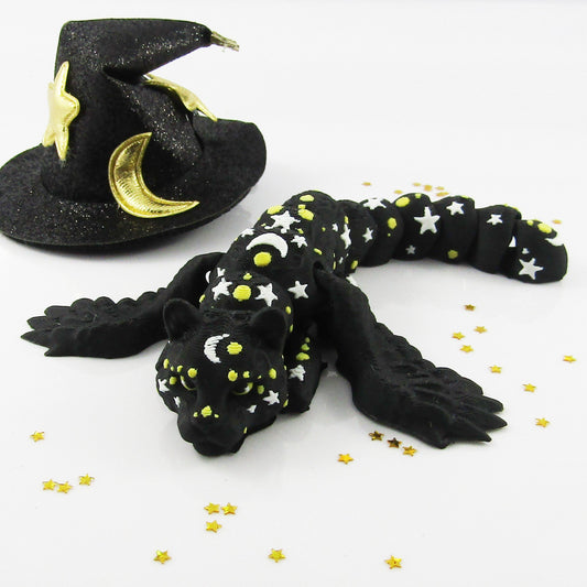 Articulated Winged Baby Luna Panther 3D Fidget Toy Desk Decoration Gift