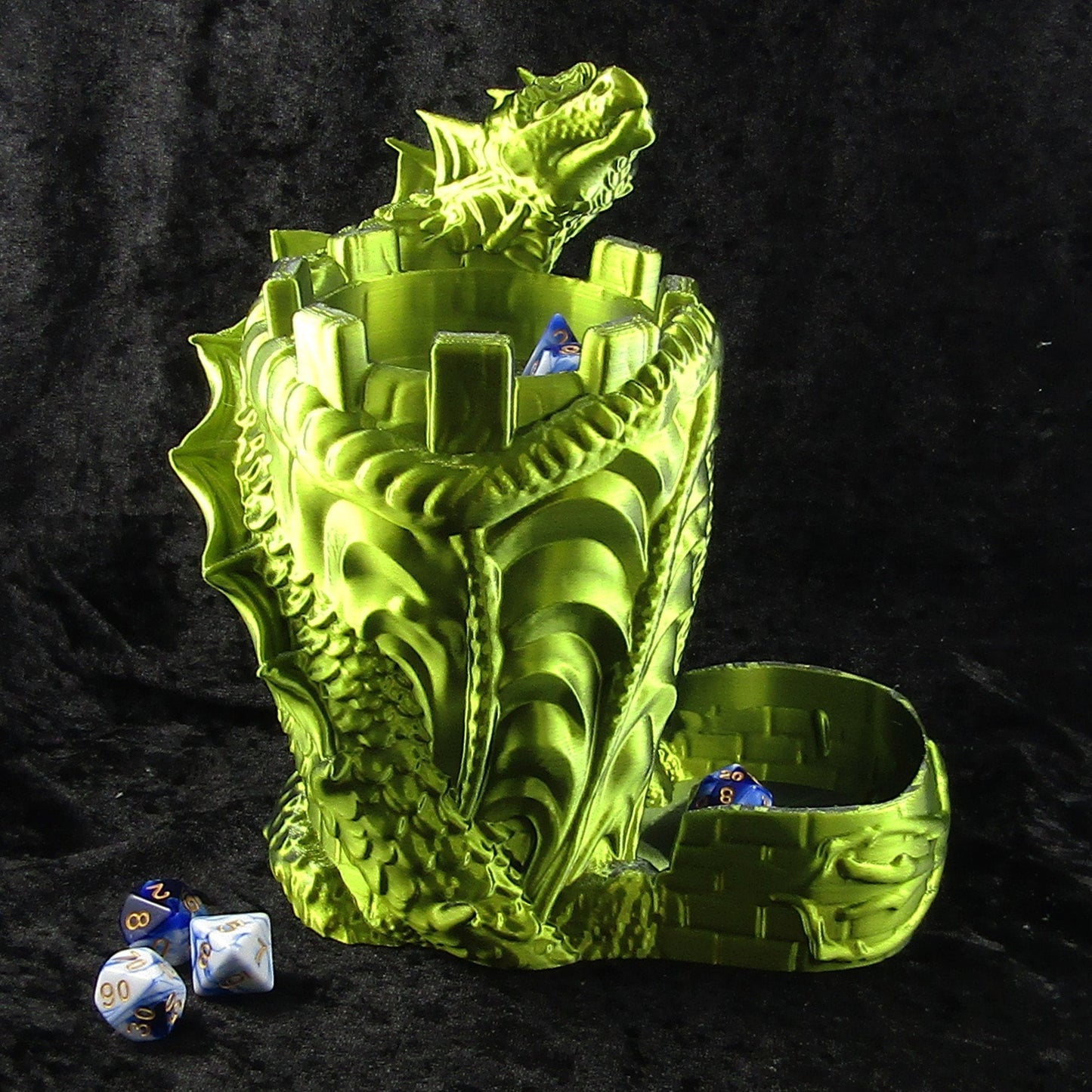 Dragon Castle Takeover Dice Tower Pick your colour