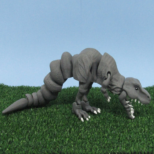 Articulated Posable T-Rex Dinosaur 3D Fidget Toy Desk Decoration Pick Size