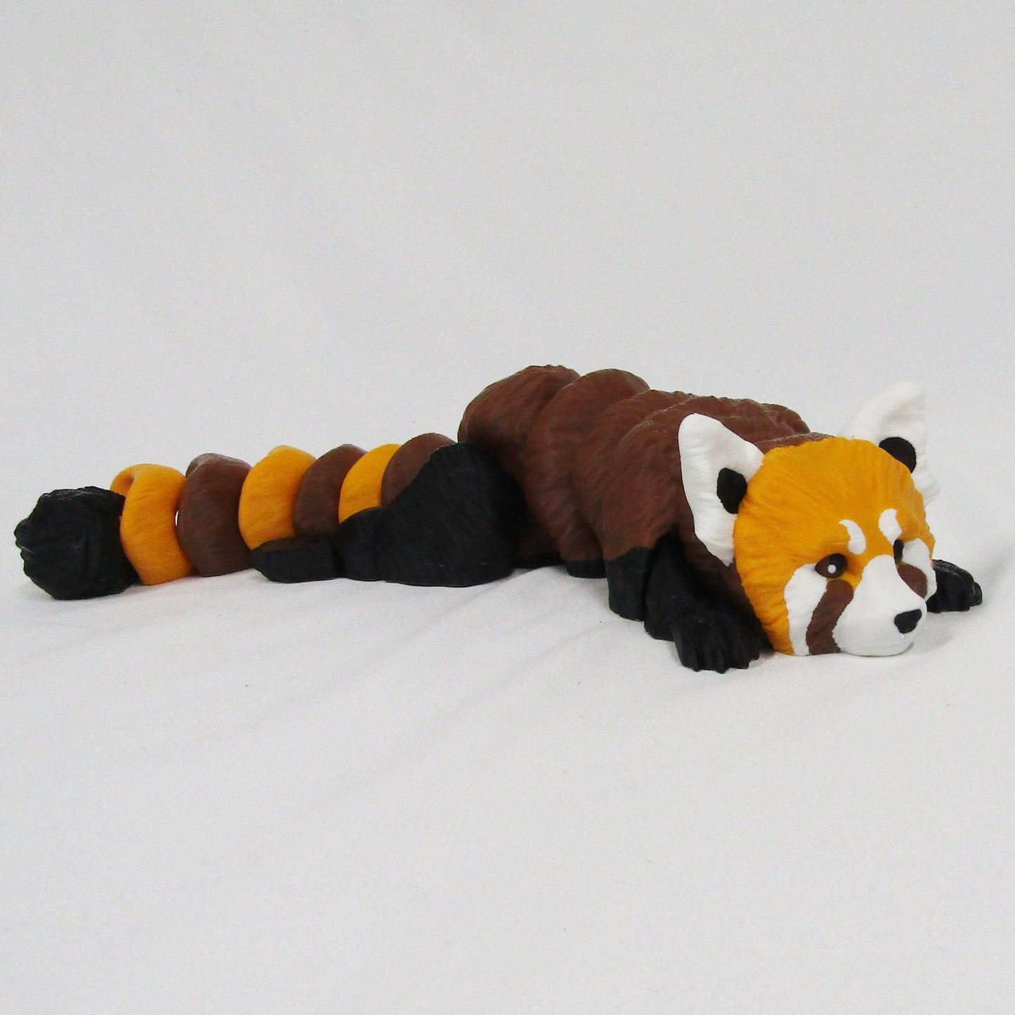 Articulated Posable Red Panda 3D Fidget Toy Desk Decoration 300mm long