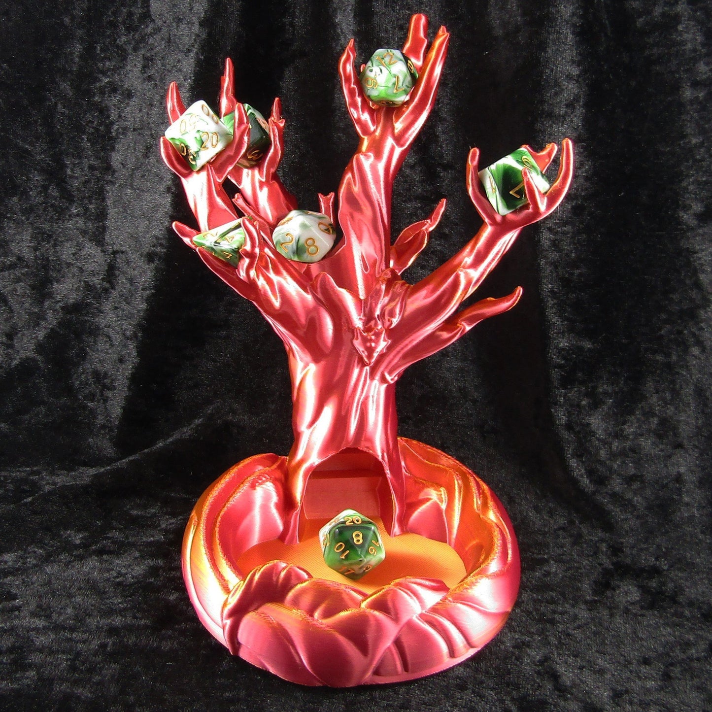 Tree Rolling Dice Tower Select Colour DnD Board Games