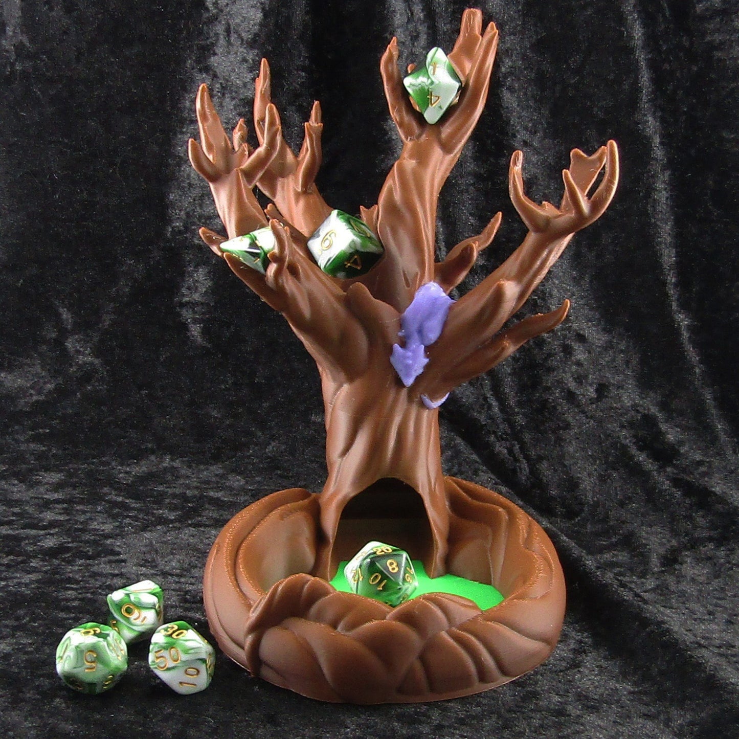 Tree Rolling Dice Tower Select Colour DnD Board Games