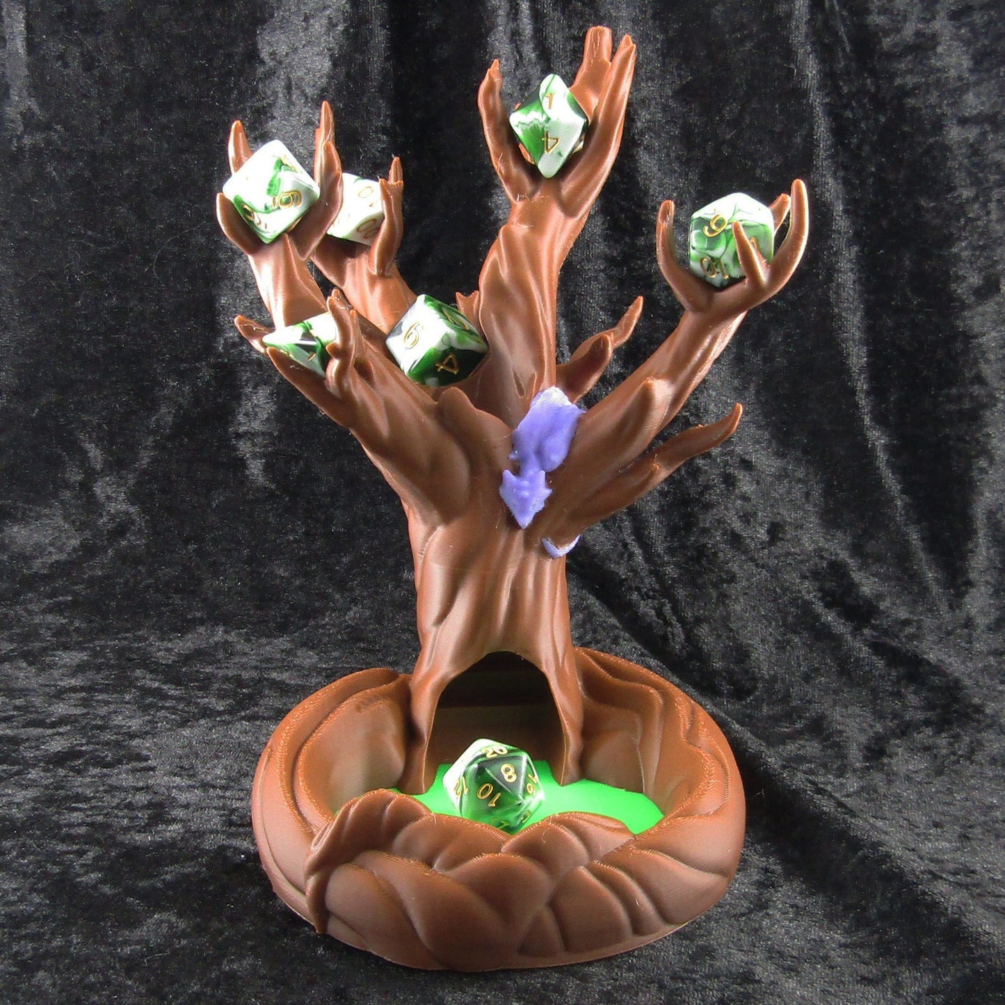 Tree Rolling Dice Tower Select Colour DnD Board Games