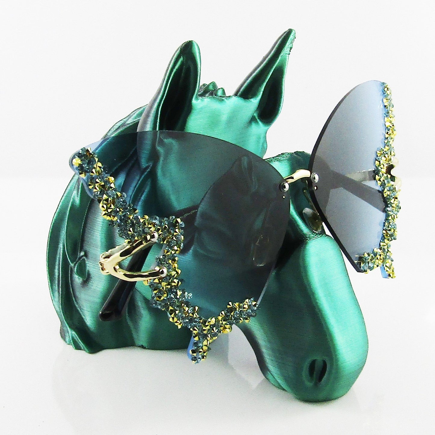 Horse Head Glasses Holder Fantasy Decor for the Horse Lover