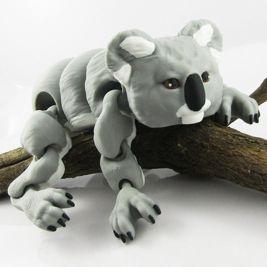 Articulated Koala 3D Fidget Toy Desk Decoration