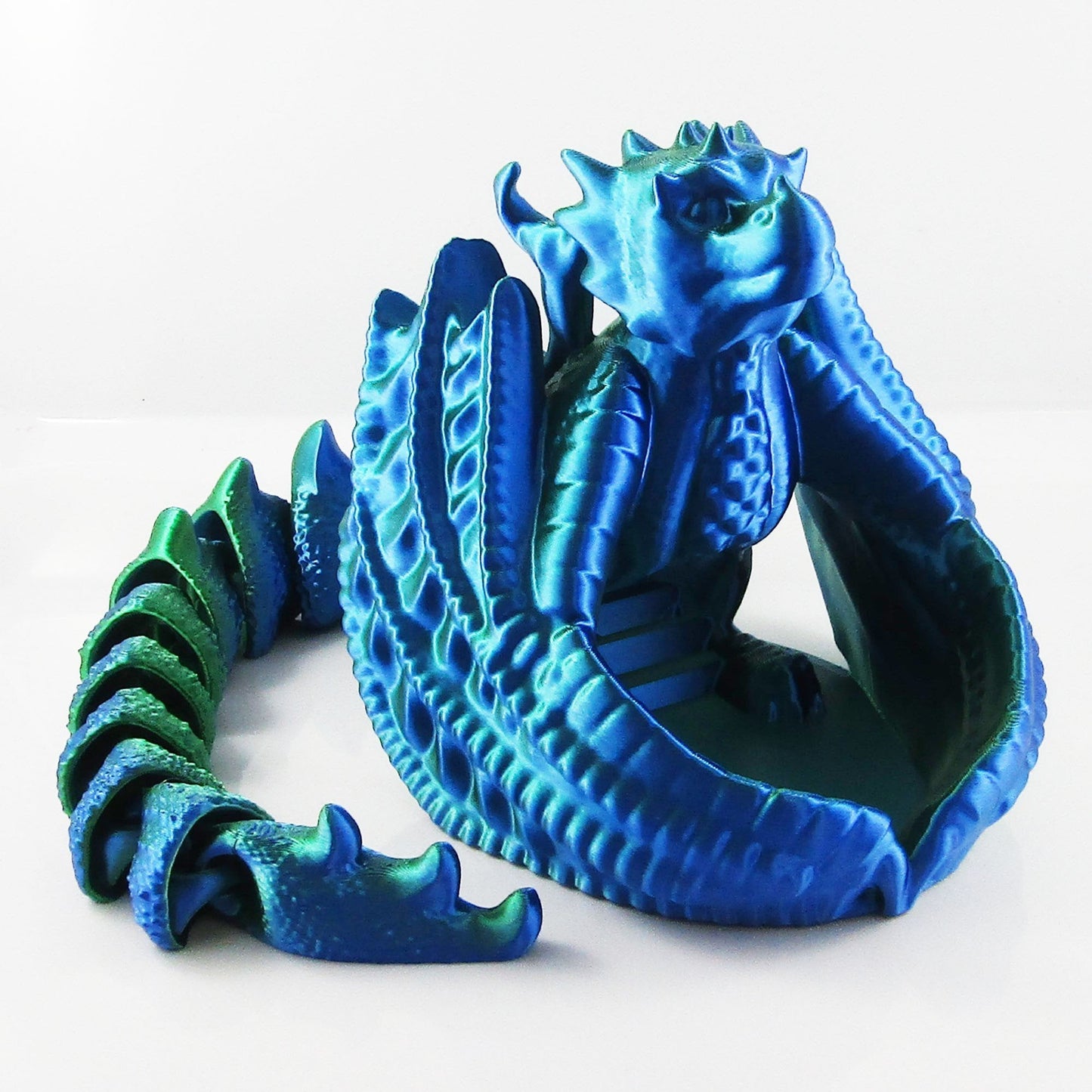 Wyvern Dragon Flexi Tail Dice Tower Pick your colour