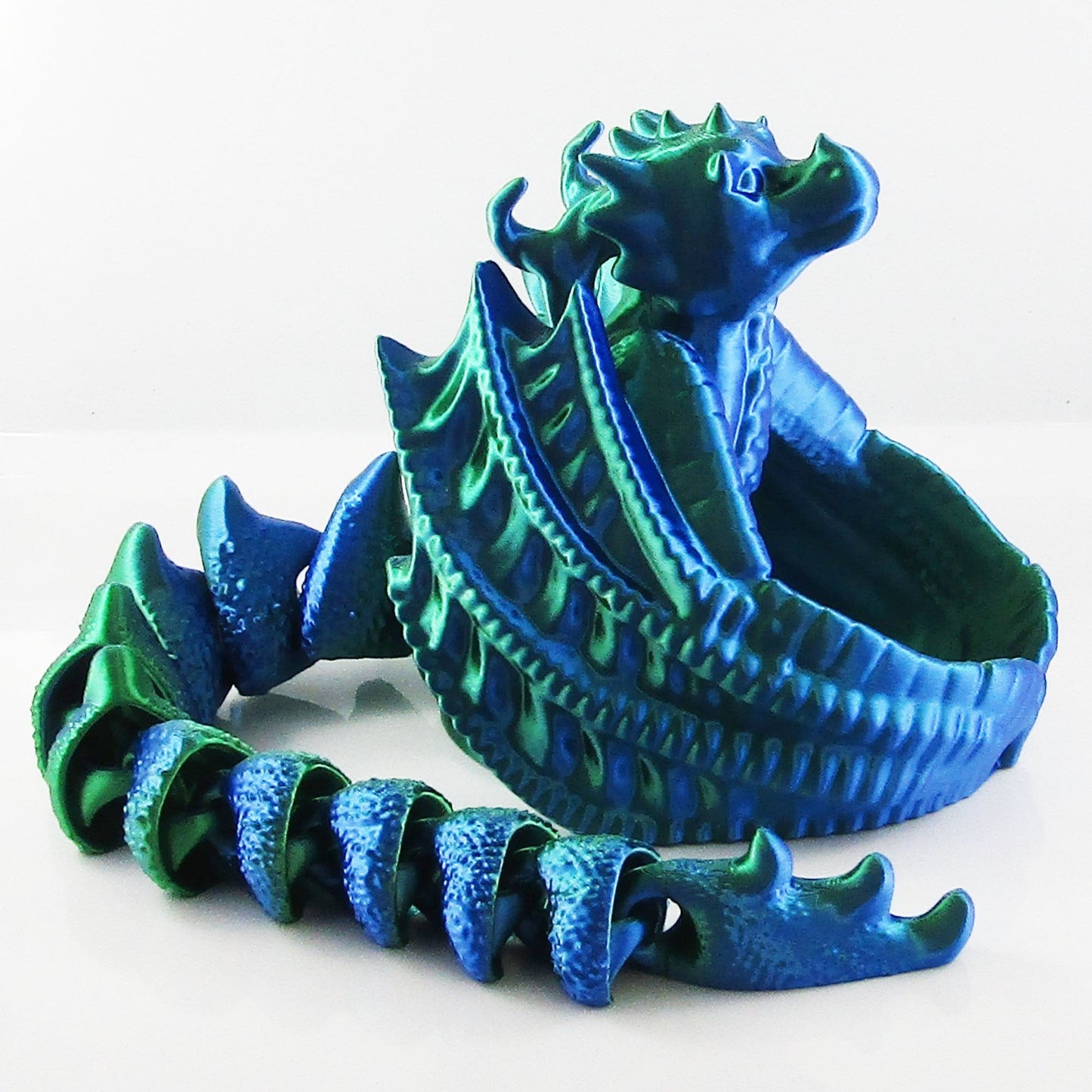 Wyvern Dragon Flexi Tail Dice Tower Pick your colour