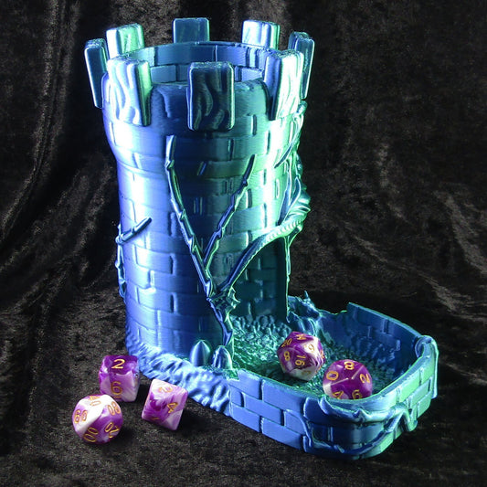 Dragon Castle Dice Tower 30 colours to choose from