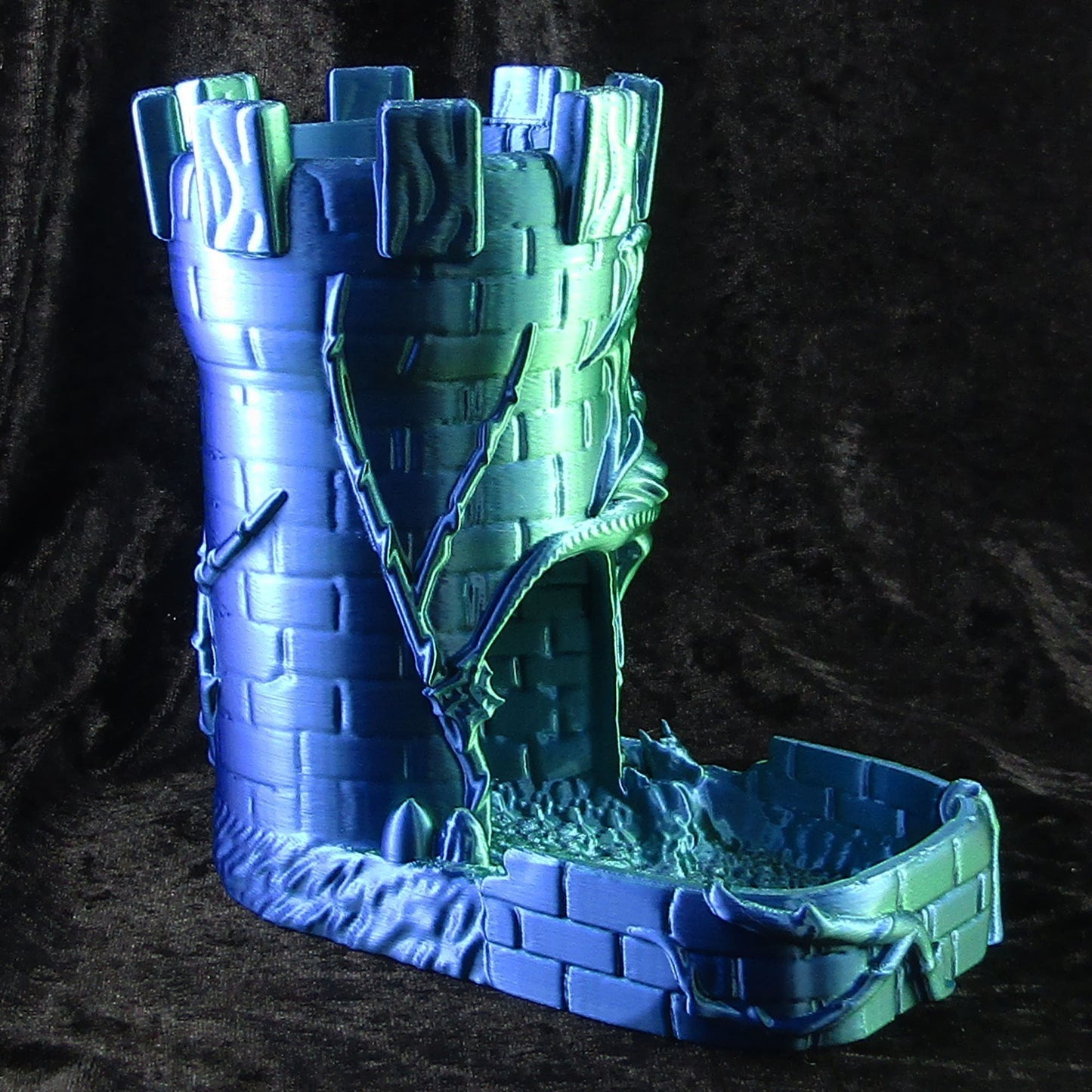 Dragon Castle Dice Tower 30 colours to choose from