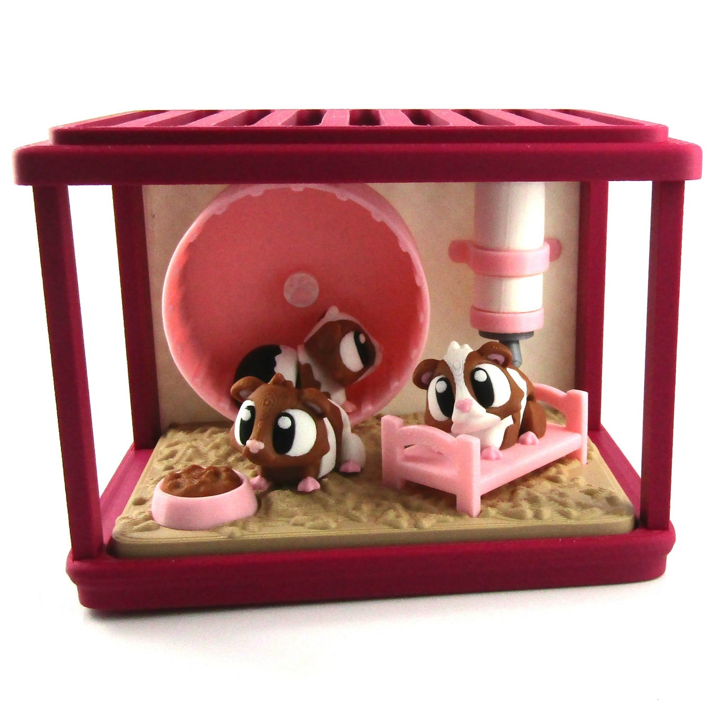 Guinea Pig Playset – Cute Mini Animal Play Scene