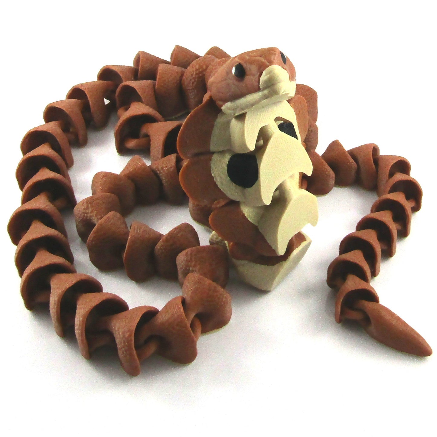 Articulated Flexi Cobra 3D Fidget Toy Desk Decoration 1150mm long