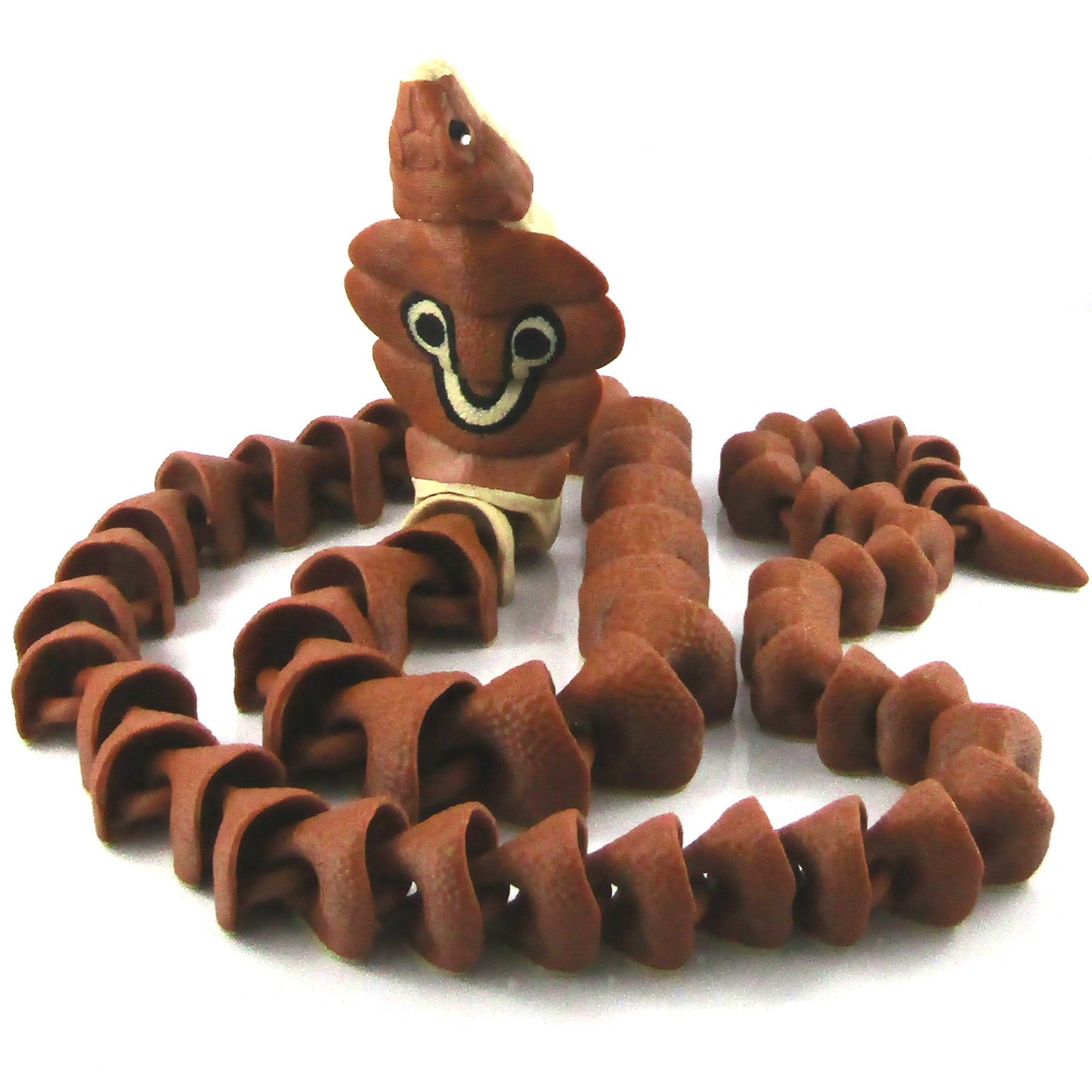 Articulated Flexi Cobra 3D Fidget Toy Desk Decoration 1150mm long