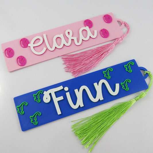 3D Printed Tassel Bookmark – Cute Personalised Book Marker
