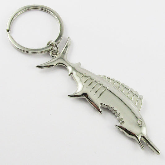 Big Fish Bottle Opener Keychain Keyring 125mm Great Gift Idea for Dad!