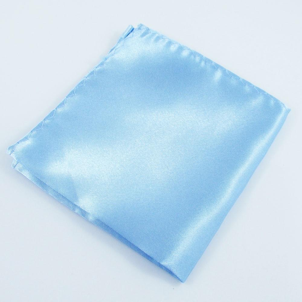 Mens Pocket Square Soft Touch Polyester 220x220mm Select from 17 Colours
