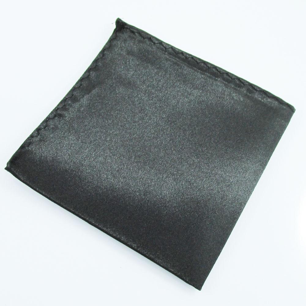 Mens Pocket Square Soft Touch Polyester 220x220mm Select from 17 Colours