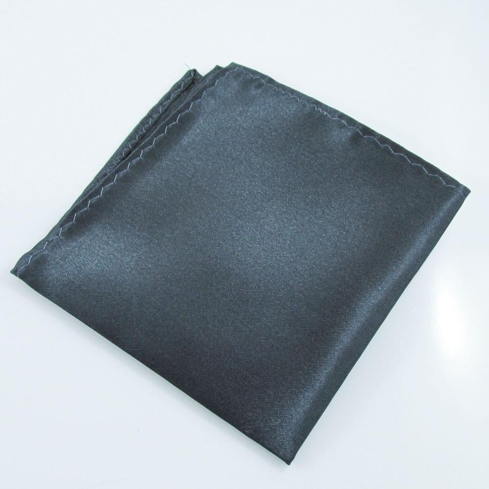 Mens Pocket Square Soft Touch Polyester 220x220mm Select from 17 Colours