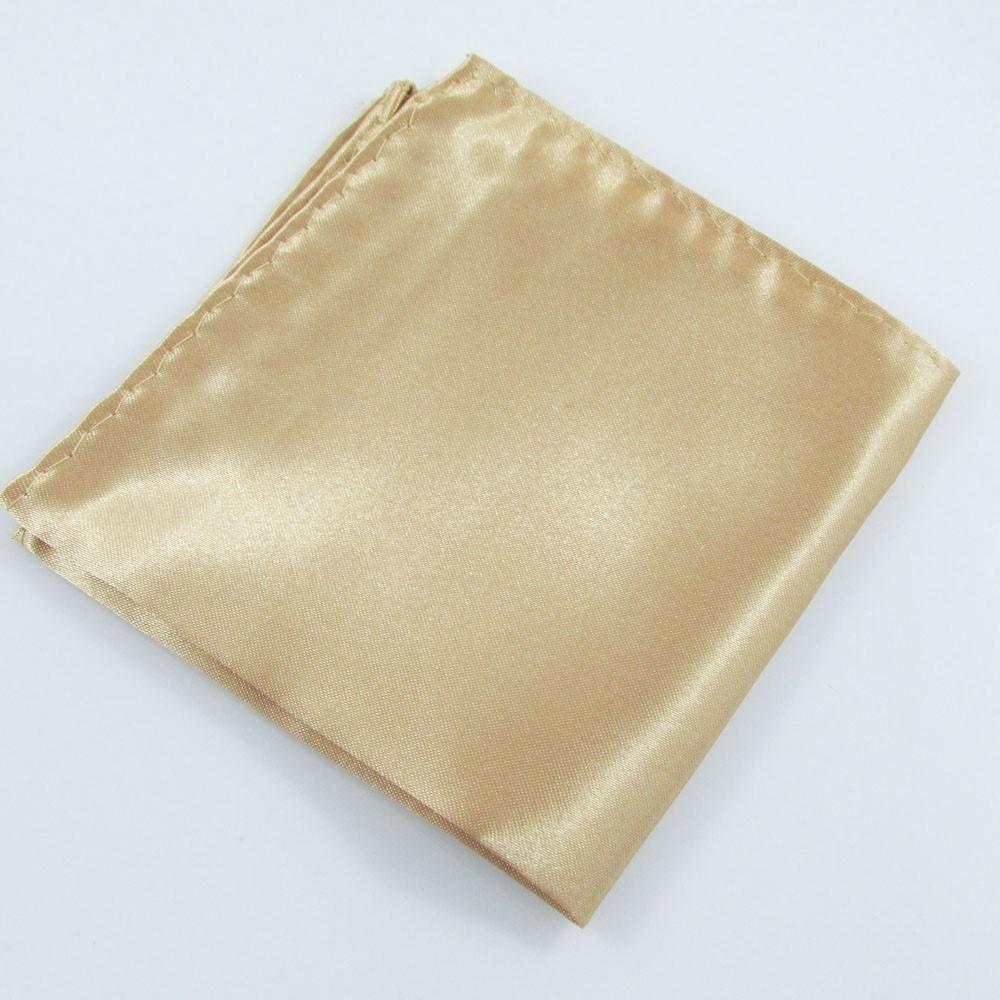 Mens Pocket Square Soft Touch Polyester 220x220mm Select from 17 Colours