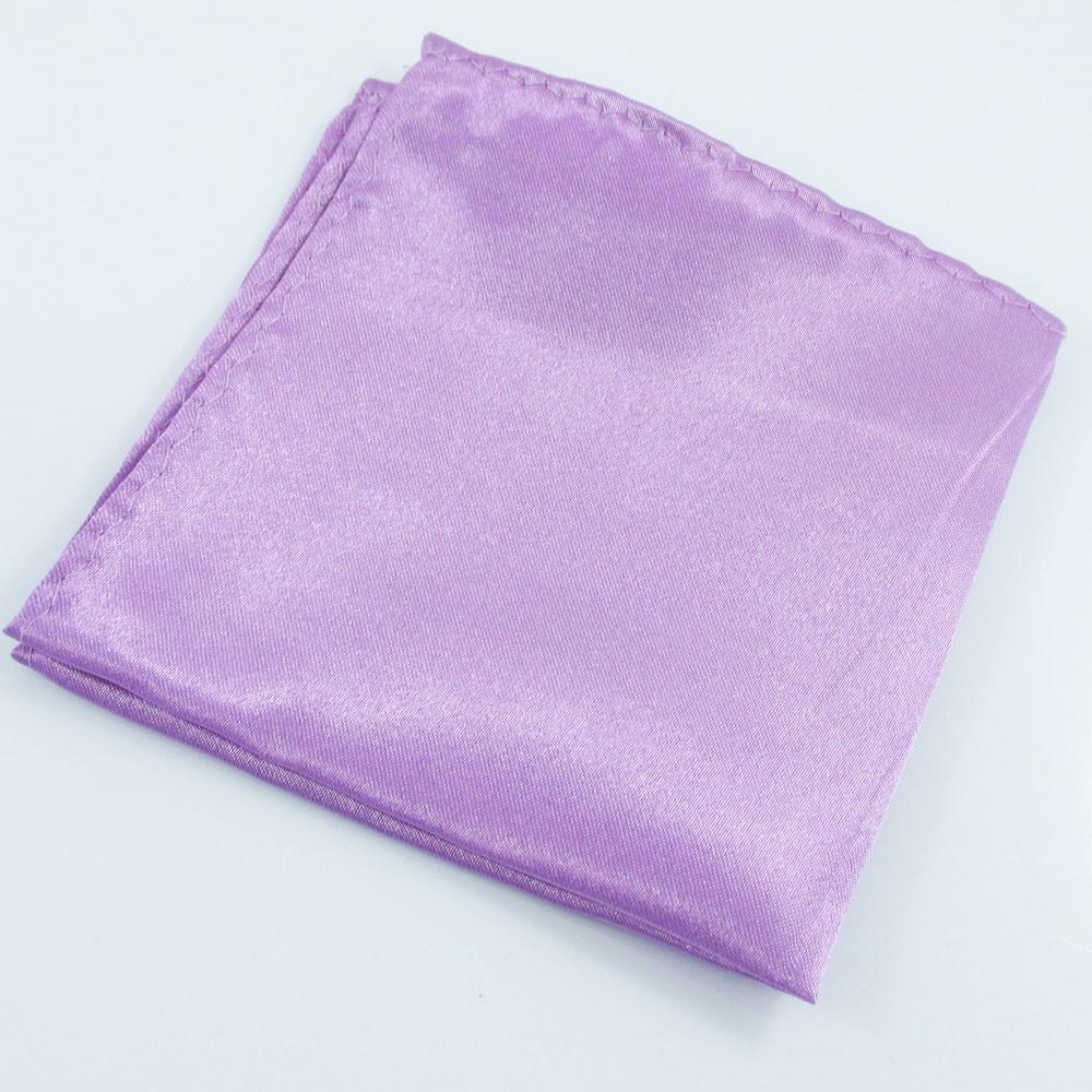 Mens Pocket Square Soft Touch Polyester 220x220mm Select from 17 Colours