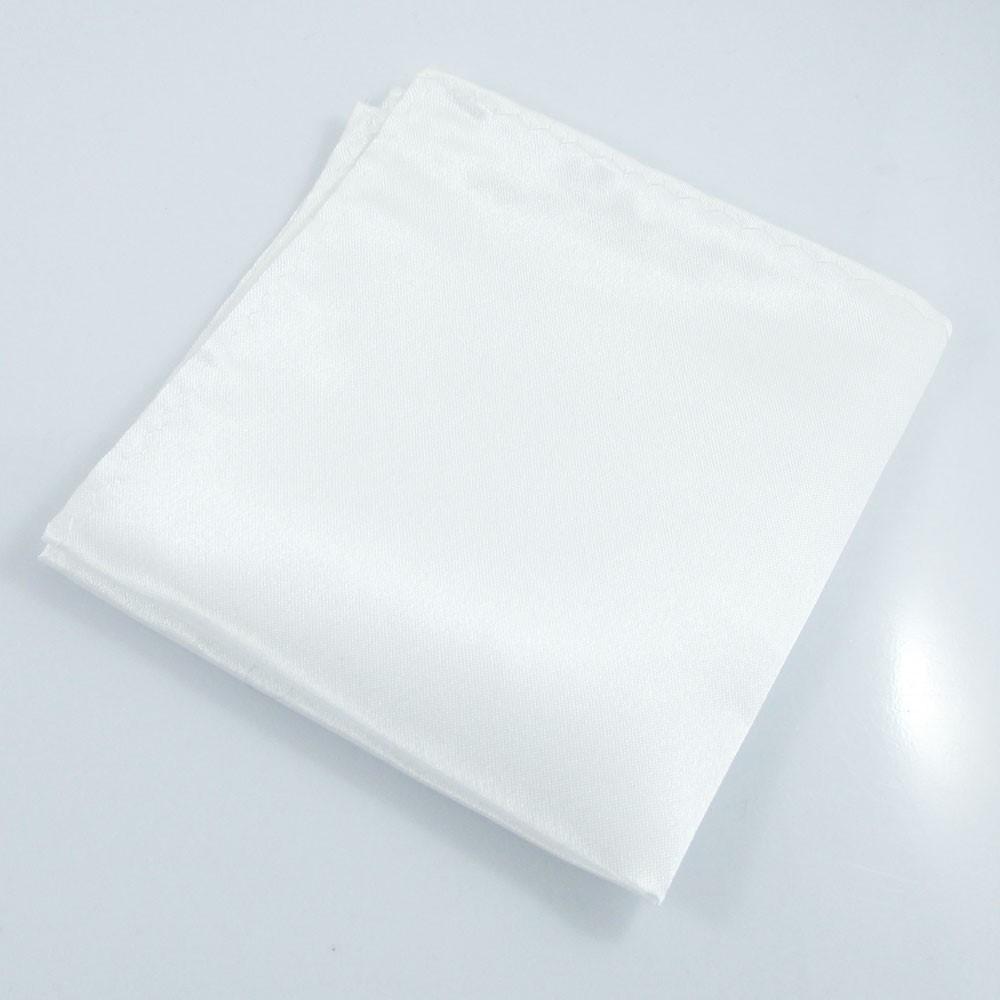 Mens Pocket Square Soft Touch Polyester 220x220mm Select from 17 Colours